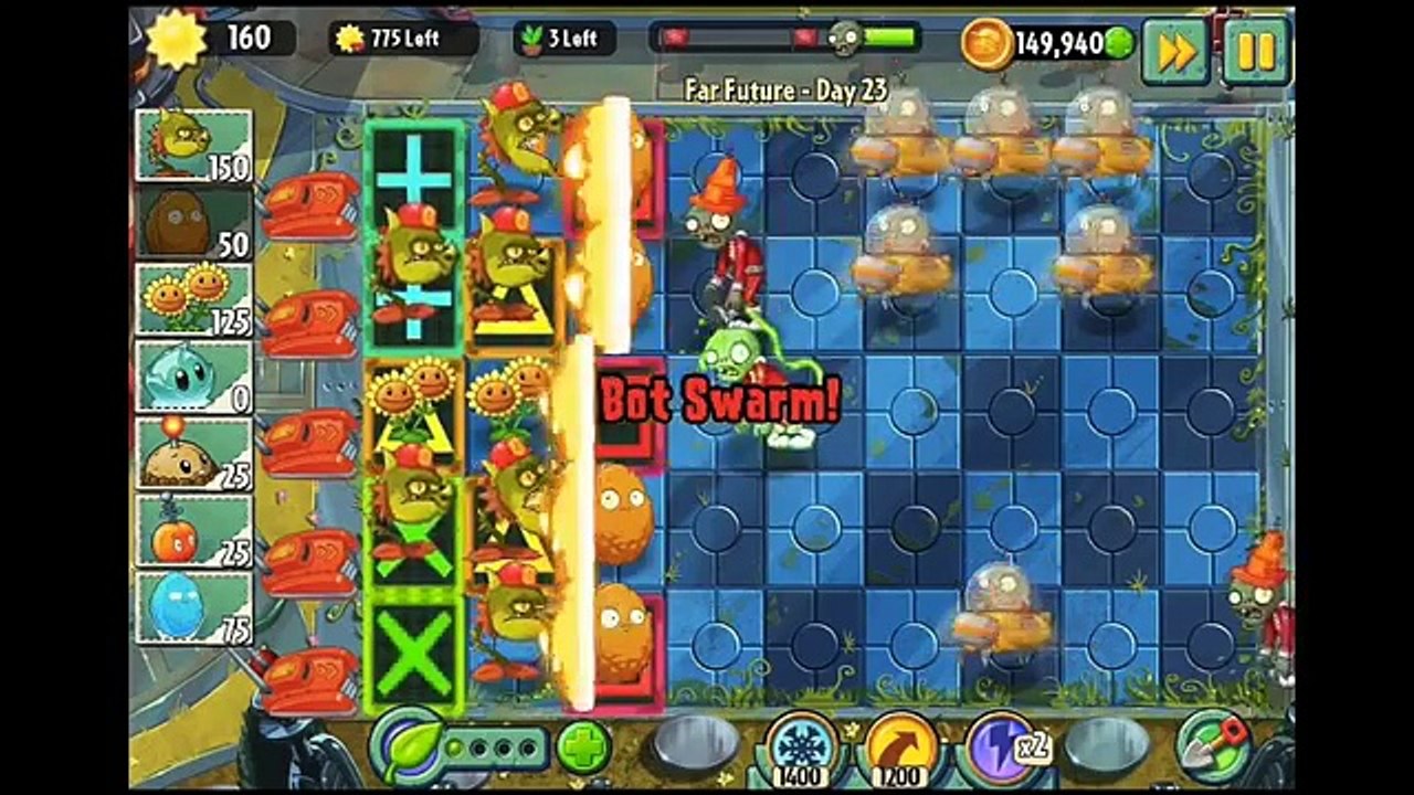Far Future Day 23 - Plants vs Zombies 2 Its About Time