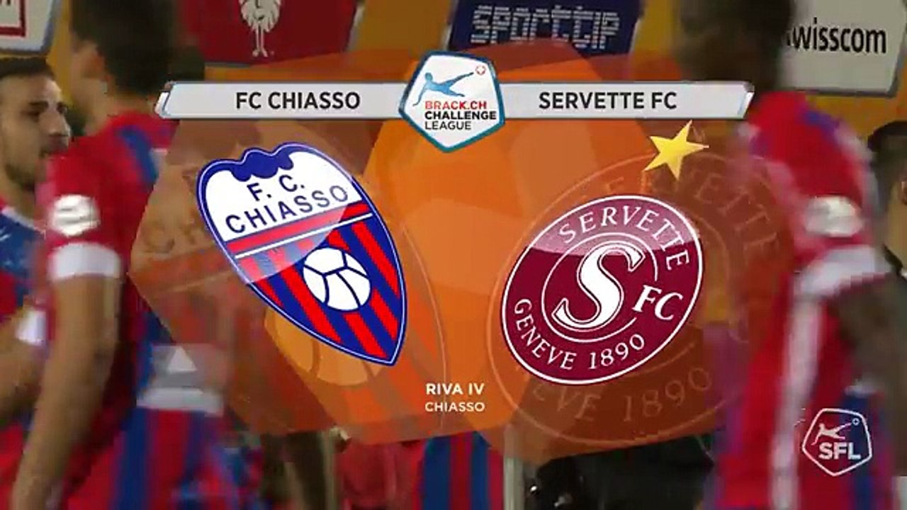 Chiasso 1:2 Servette (Swiss Challenge League 2 October 2017)