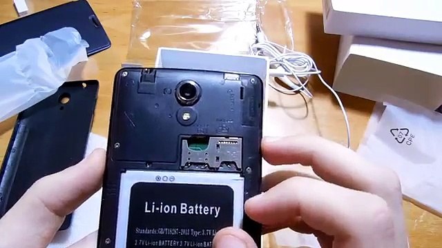 #67 Обзор посылки с Китая, Недорогой телефон Mpie mp707, Quad Core.