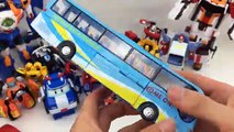 Tobot Hello Carbot Car toys transformers Police Patrol 17 Vehicles Transformation Robot CarBot Bus