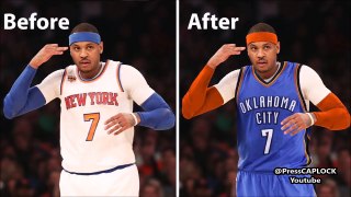 NBA Players React To Carmelo Anthony Trade To The Thunder-0Y_FsNbsKvw