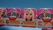Opening a Valentines Kinder Surprise Egg Barbie Train! And a Disney Frozen Kinder Surprise Egg!