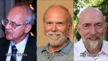 Rainer Weiss, Barry Barish y Kip Thorne NOBEL de física por la detección de las ondas gravitacionales