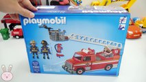 Trucks for kids - Playmobil Fire Truck Emegency Trucks for children YapiTV Toys