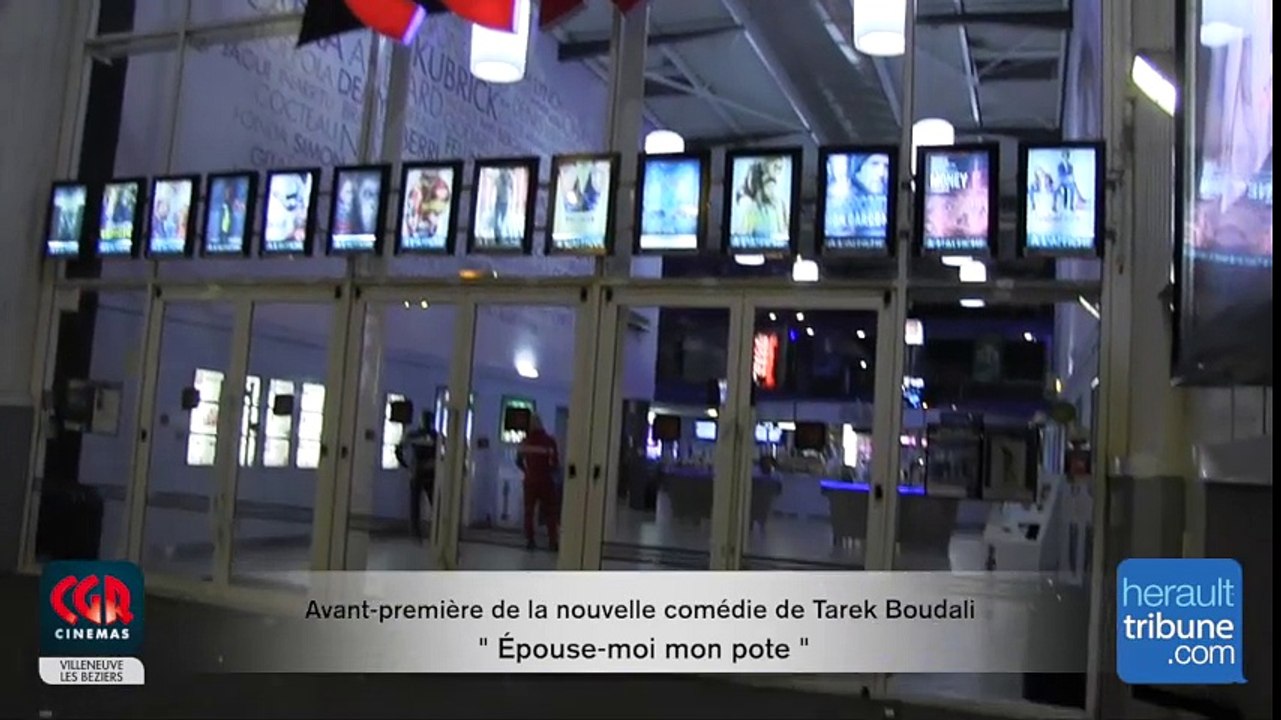 Avant-première de la nouvelle comédie de Tarek Boudali :  " Épouse-moi mon pote "