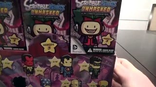 Scribblenauts Unmasked Blind Box Series 3 Full Case Unboxing