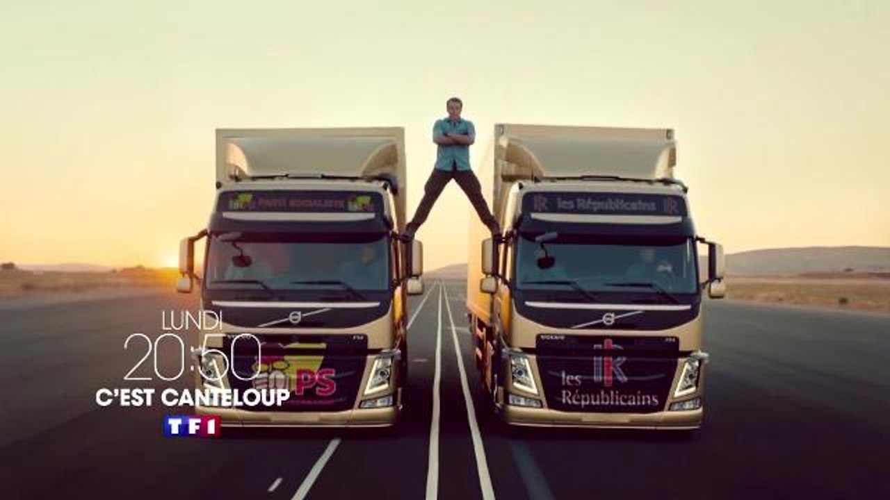 "C'est Canteloup" : Pour son retour sur TF1, Nicolas Canteloup tacle Hollande et Macron