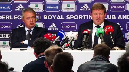 Hein Vanhaezebrouck à propose de Kums et Trebel