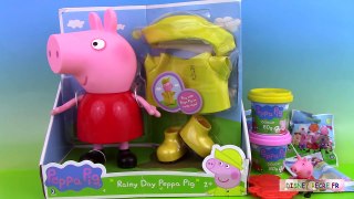 45.Peppa Pig Rainy Day Raincoat ♥ Manteau Ciré de Pluie Clay Buddies Pochettes Surprise