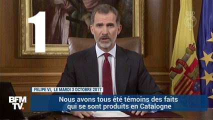 Catalogne: 4 phrases à retenir sur la déclaration cinglante du roi d’Espagne