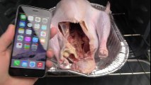 iPhone 6 Baked Inside Turkey for 4 Hours