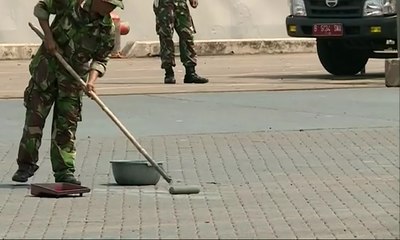 TNI Persiapkan Peringatan HUT ke-72 di Cilegon