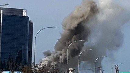 대한항공 기내식 조리 건물에서 불...30여 명 대피 소동 / YTN