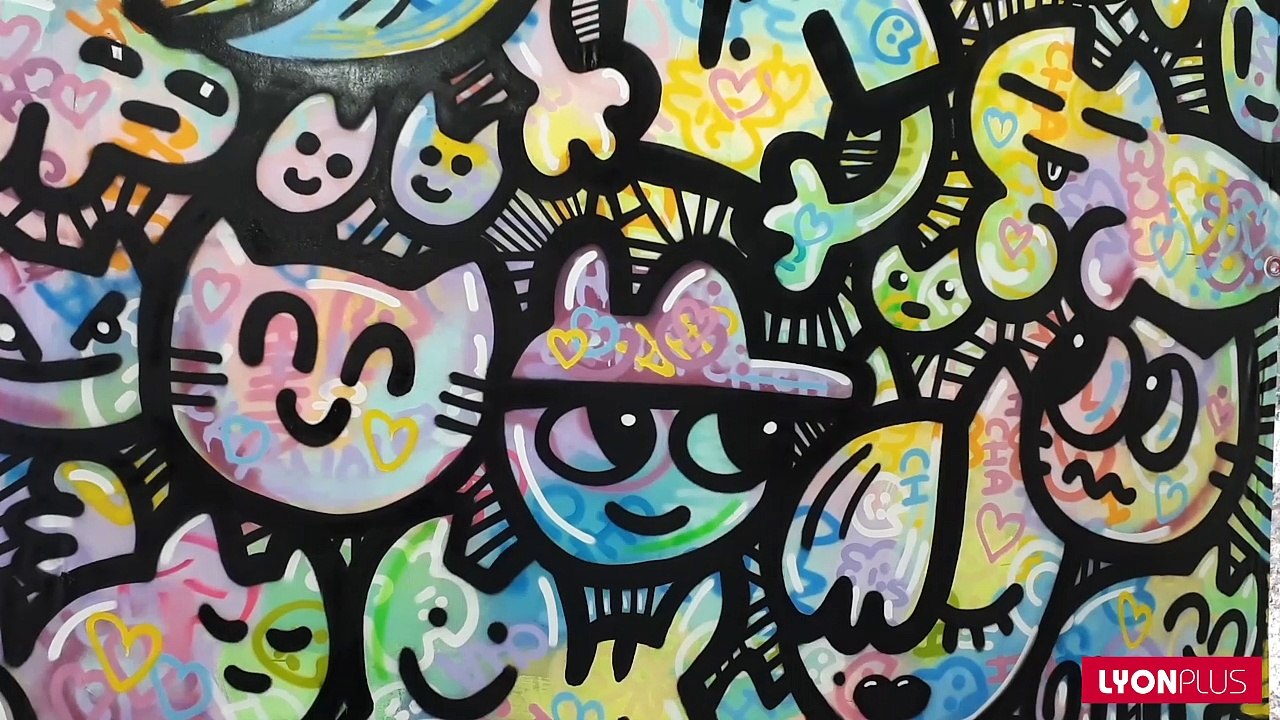 Expo One two street art