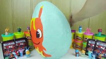 Huevo Gigante Bajoterra: Burpy – Slugterra Big Surprise Egg – Pistola   blister   pegatinas