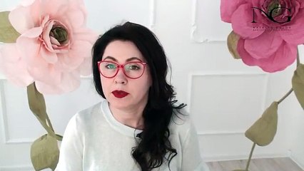 Акриловый френч. Мраморная технология / Acrylic french. Marble technology