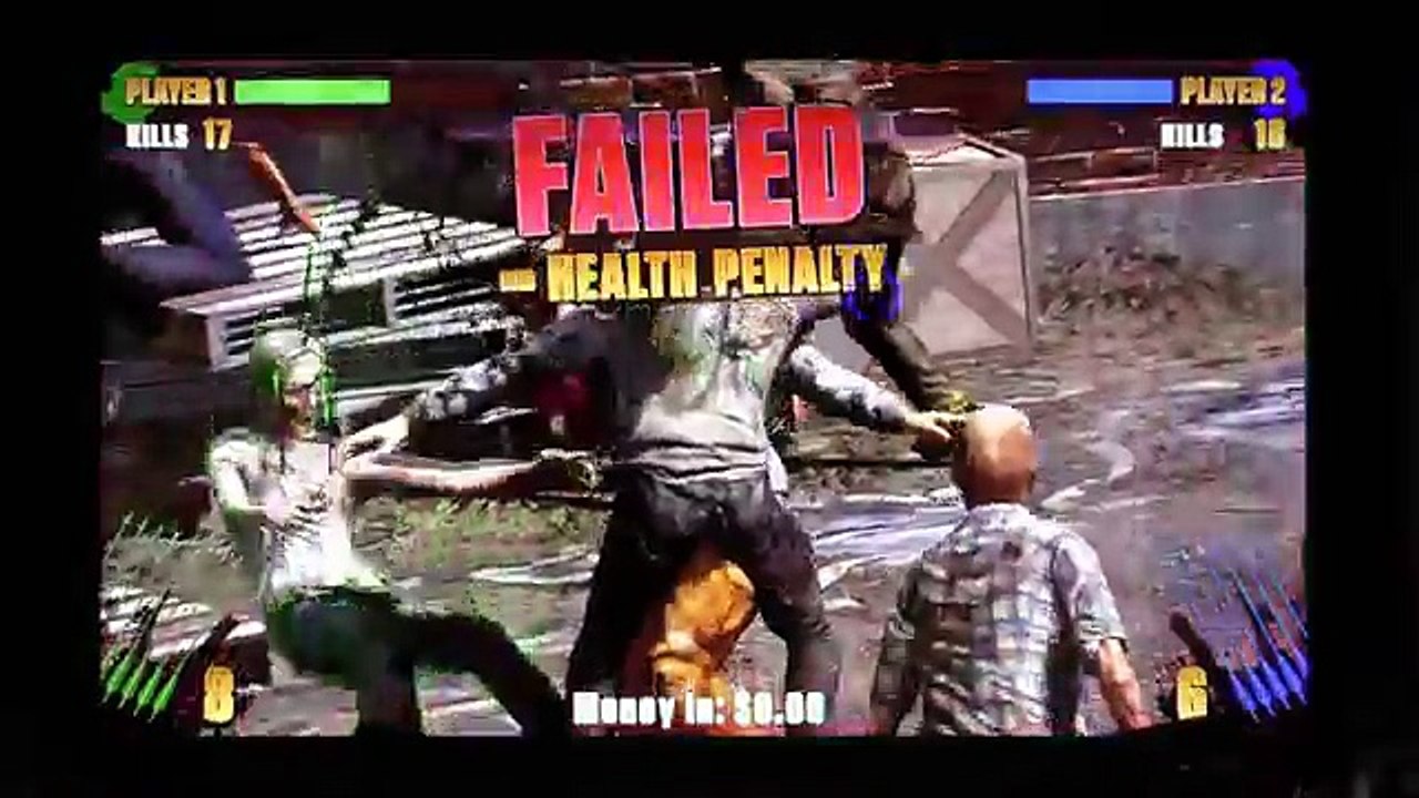 The Walking Dead Arcade Game!!!