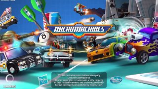 Micro Machines Gameplay Car Game Cartoon for Kids