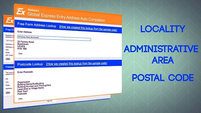 Address Autocomplete Software in UK - Melissa
