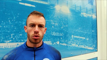 Alexandre Oukidja avant le match amical à Fribourg