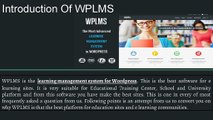 The Best Software For eLearning Sites- WPLMS