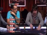 Daniel Negreanu gets bad beat and throws chips over the table