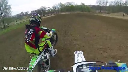 Epic Motocross Battle ft. Mitchell Harrison & Jayce Pennington - Dirt Bike Addicts
