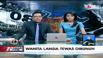 Wanita Lanjut Usia Tewas Dibunuh Perampok