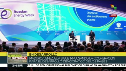 Presdiente Maduro participa en la Semana de la Energía de Rusia