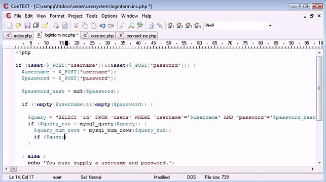 PHP Training In Jaipur|PHP Training Companies In Jaipur| Logging the User In Part 3