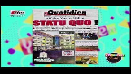 RUBRIQUE REVUE DES TITRES avec IBOU DIOUF dans Yeewu Leen du 04 Octobre 2017