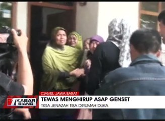 Isak Tangis Sambut Jenazah 1 Keluarga Korban Keracunan Gas