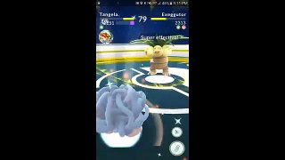 Pokémon GO Gym Battles Level 4 & 3 Gyms Kabutops Charmeleon Tangela Wigglytuff Persian & more