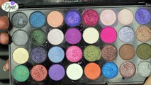 MAKEUP REVOLUTION 32 SHADE PALETTES | REVIEW   SWATCHES !