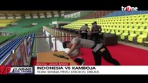 Ribuan Personil Gabungan Amankan Laga Pertandingan Indonesia vs Kamboja