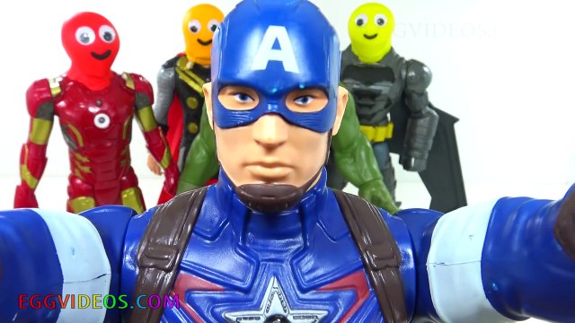 Learn Colors Play Doh Superhero Hulk Finger Family Nursery Rhymes Foam Surprise Eggs EggVideos.com
