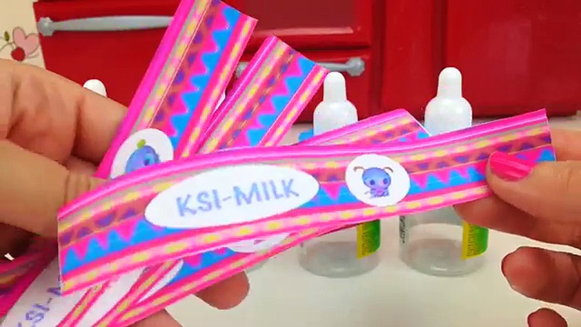 Cómo hacer KSI MILK CASERA DE COLORES para tus Ksimeritos Historias de  Juguetes - Vidéo Dailymotion