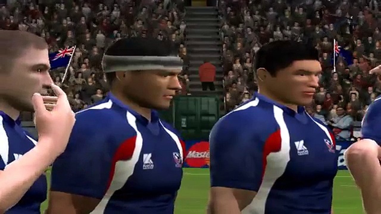 Le Haka des All Blacks sur Rugby08