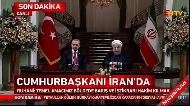 Ruhani: Kuzey Irak hatayı telafi etmeli