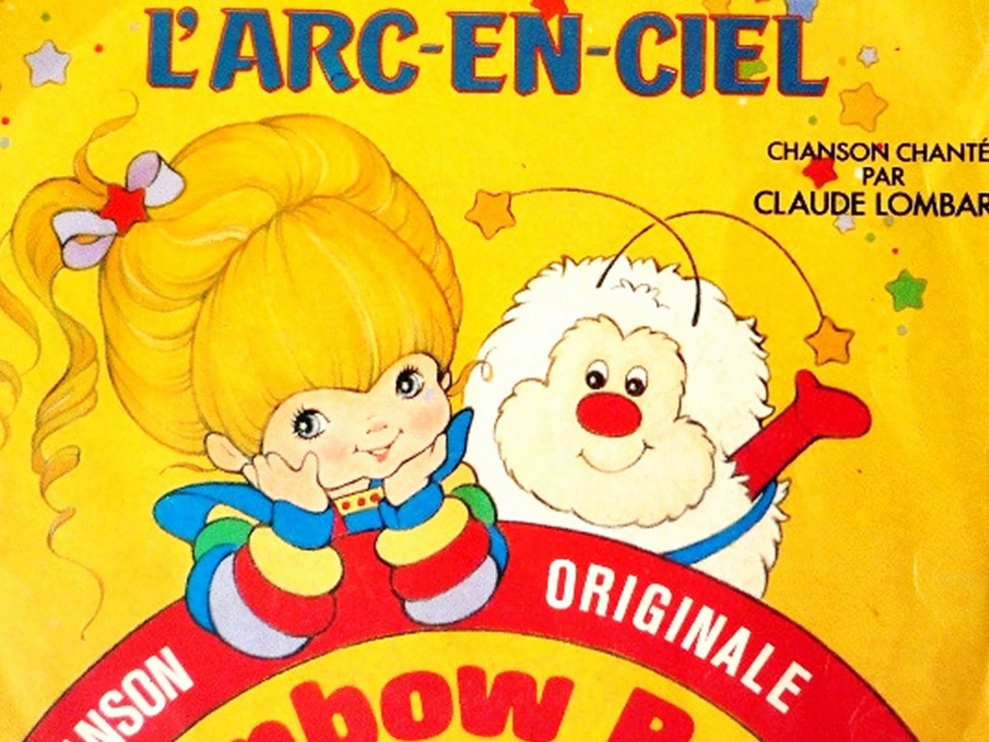 Blondine arc en ciel vintage rainbow brite - Collection
