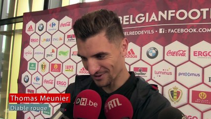 Thomas Meunier: "Même en état de grâce, pas évident pour Anderlecht face au PSG"