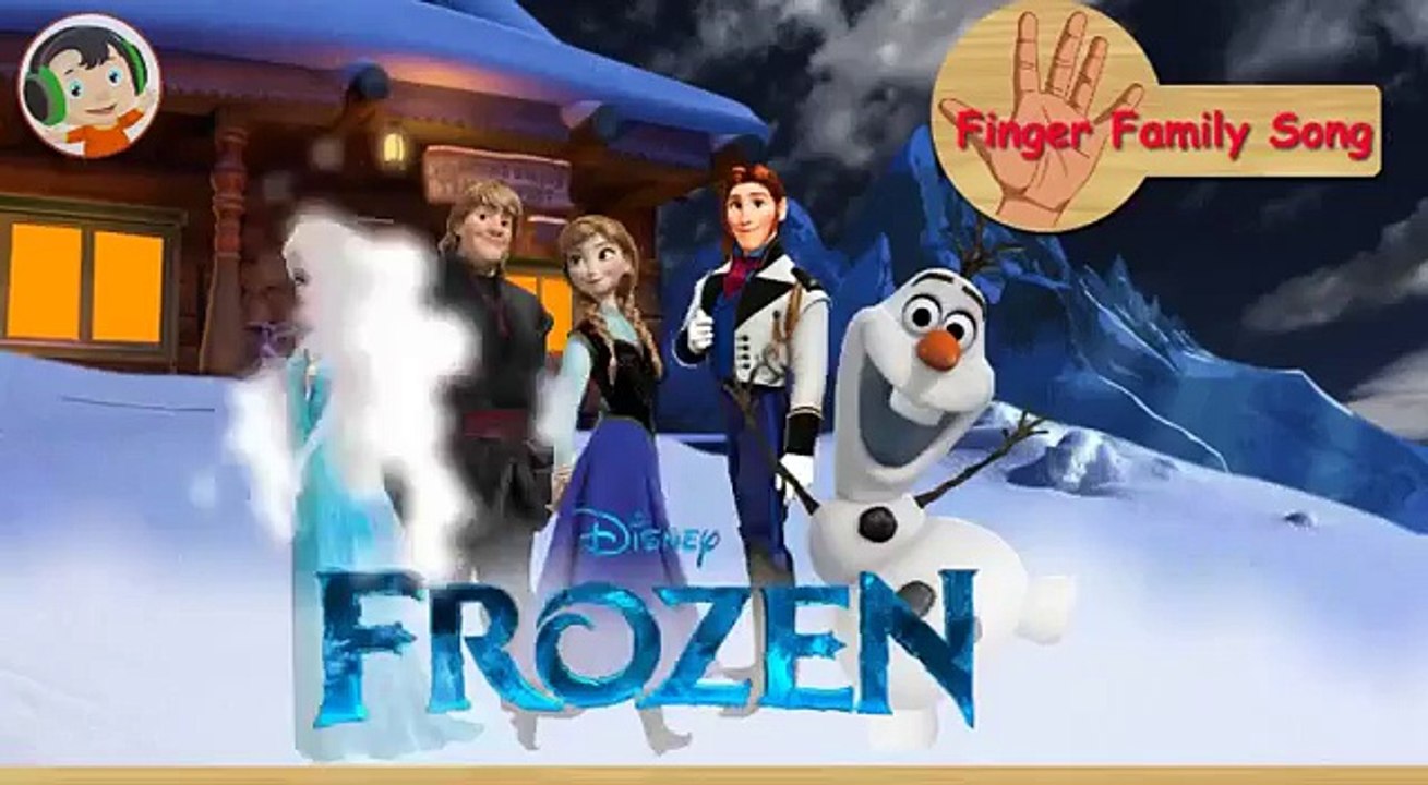 Baby Kids Song - Disney Frozen Finger Family Song for Kids (Nursery Rhymes Song) by Buba Kids Song