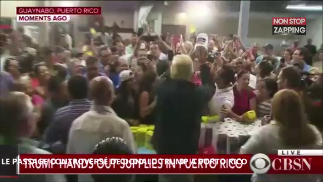 Donald Trump : Attitude et propos maladroits, son passage controversé à Porto Rico (Vidéo)