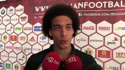 Axel Witsel: "Je m'attendais à ce qu'on me rajoute un match de suspension"