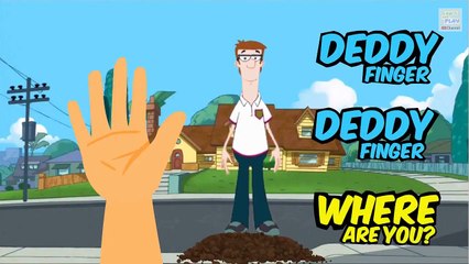 Baby Kids Song - Phineas and Ferb Finger Family Nursery Rhymes For Children   A&E Channel