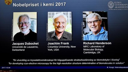 2017 Nobel Kimya Ödülü'nün sahipleri belli oldu