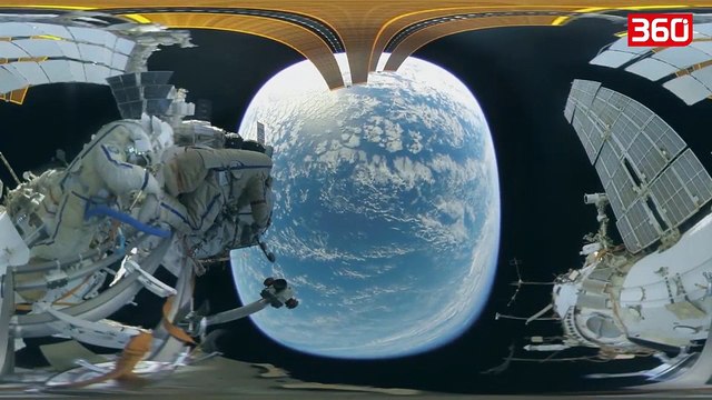 Filmohet për herë të parë videoja 360 gradë në hapësirë (360video)