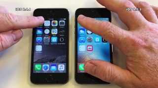 iPhone 5S : iOS 8.4.1 vs iOS 9.3.3 Final Release Build 13G34