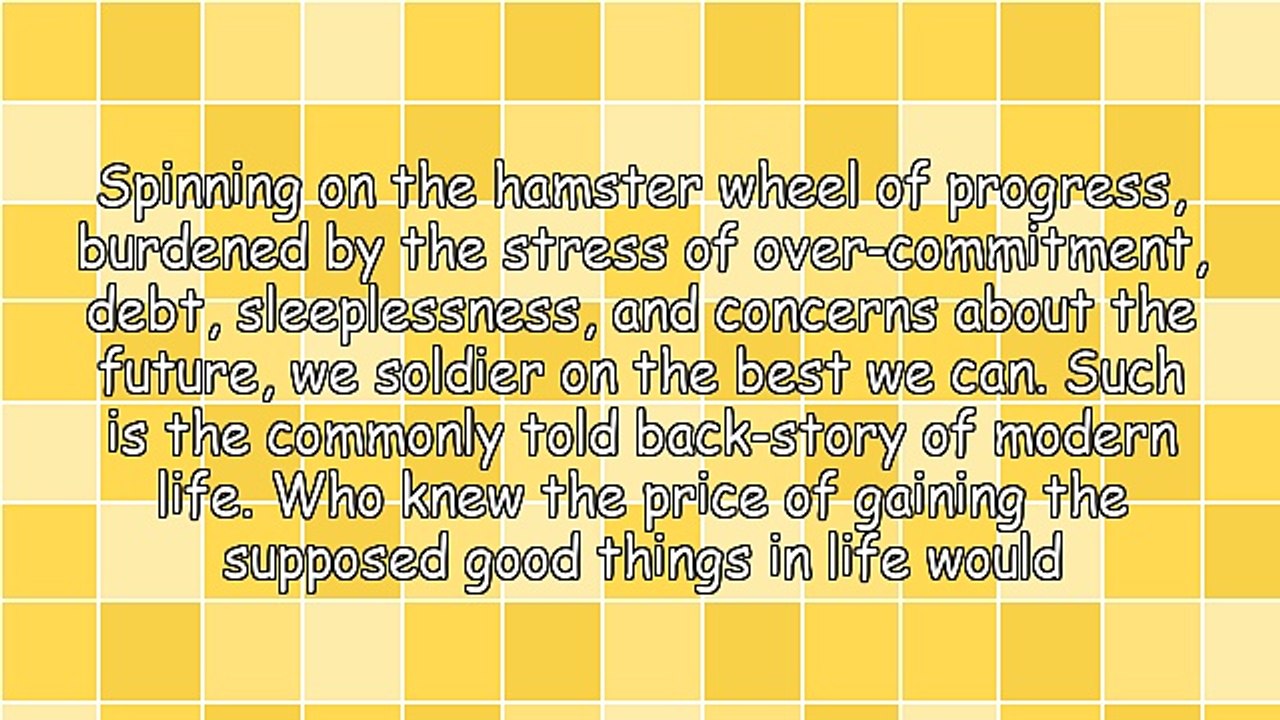 What Is Wealth? Part 1: The Lure of the Hamster Wheel