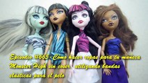 DIY | Ropa para muñecas sin coser y sin pegar con 1 material - manualidadesconninos